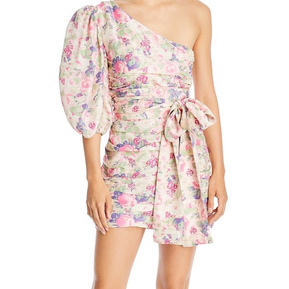 Altie one shoulder loveshackfancy dress.